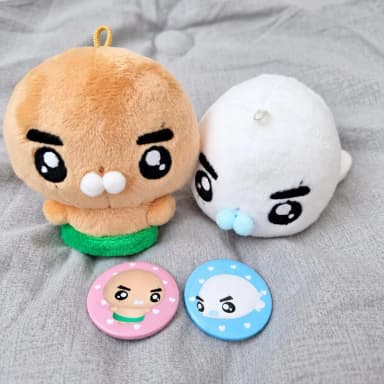 Cookie Flavor Tanning Ganbeomi + Lying Ganbeomi Transfer Cortys Ganho Doll