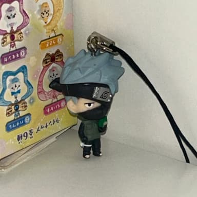 Naruto Kakashi Mini Classic Figure Strap Keyring