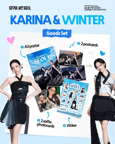 Visit Seoul Karina Winter Goods Set