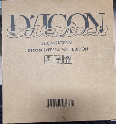 Seventeen Seungkwan DICON D'FESTA MINI EDITION