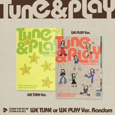 [Round 2] [Online Lucky Draw Event] TUIDE - 1st EP Album [TUNE & PLAY] (Random Ver.) **Non-refundable**