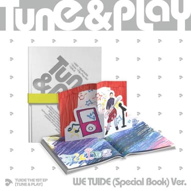 [Round 2] [Online Lucky Draw Event] TUIDE - 1st EP Album [TUNE & PLAY] (WE TUIDE (Special Book) ver.) **Non-refundable**