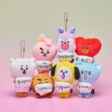 BT21_26 TDY MOOD_Doll Keyring_Cheering (7 types)