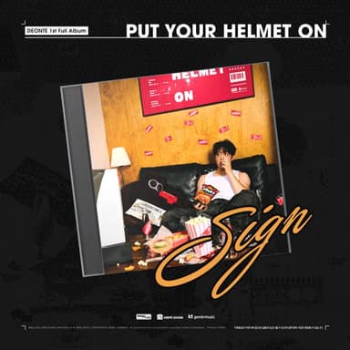 DEONTE - 1st Studio Album [PUT YOUR HELMET ON] (Signed)