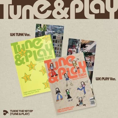 [Round 2] [Online Lucky Draw Event] [2CD Set] TUIDE - 1st EP Album [TUNE & PLAY] **Non-refundable**