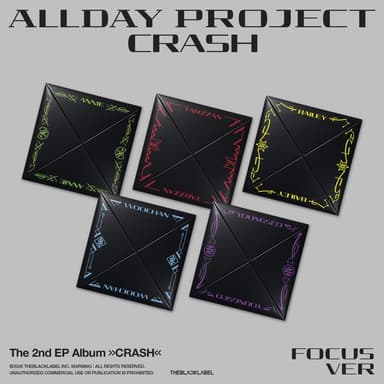 [In-Person Autograph Event] ALLDAY PROJECT - The 2nd EP Album 'CRASH' FOCUS ver. (Random Ver.)