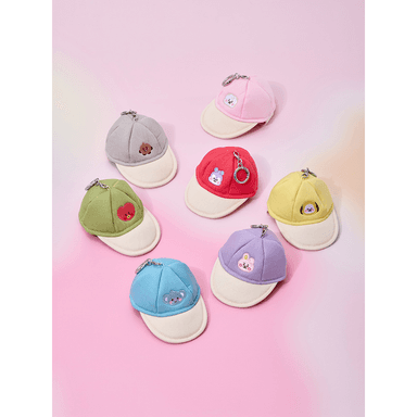 BT21_26 JELLY SHOP_Ball Cap Keyring
