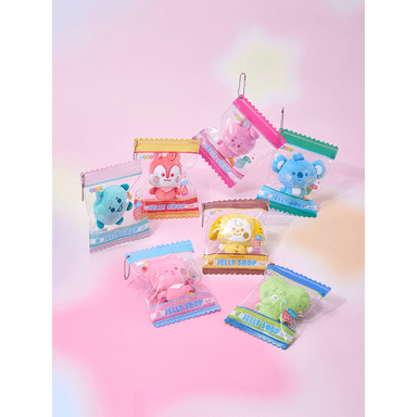 BT21_26 JELLY SHOP_Stress Ball Keyring