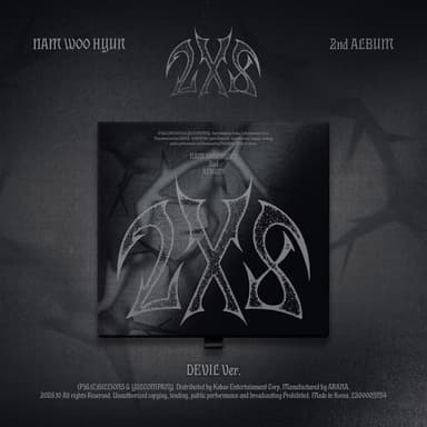 [Ketapo Special Gift] Nam Woo Hyun - 2nd Studio Album [2X8] (DEVIL Ver.)