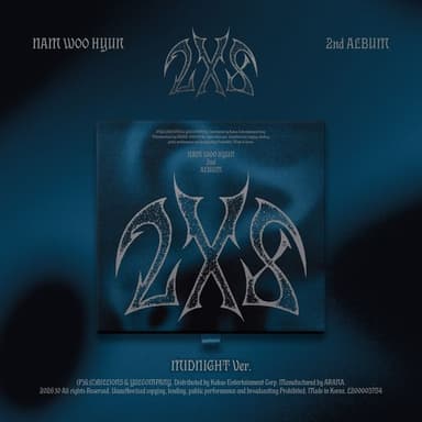 [Ketapo Special Gift] Nam Woo Hyun - 2nd Studio Album [2X8] (MIDNIGHT Ver.)