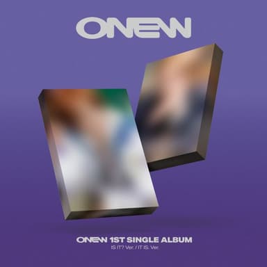 [Ketapo Special Gift] ONEW - 1st Single Album [Illusion] (IT IS. Ver.) (NEMO Ver.)