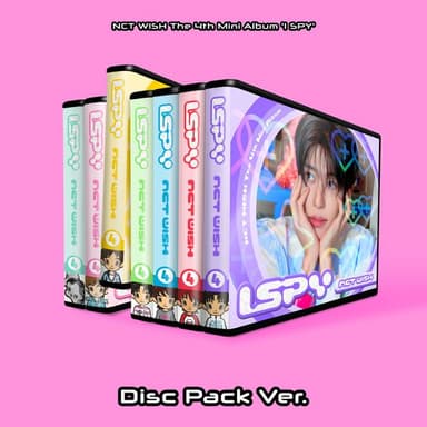 [Online Lucky Draw Event] NCT WISH - 4th Mini Album [I SPY] (Disc Pack Ver.) (Random Ver.) **Non-refundable**