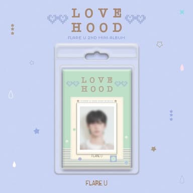 FLARE U - 2nd Mini Album [LOVEHOOD] (FaNCy Ver.) (Random Ver.)