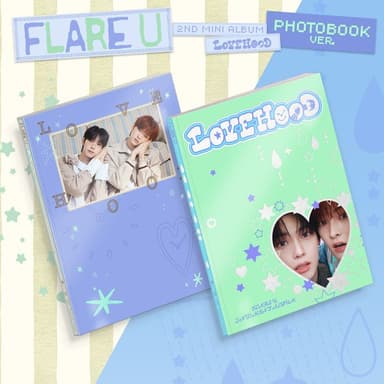 FLARE U - 2nd Mini Album [LOVEHOOD] (Random Ver.)