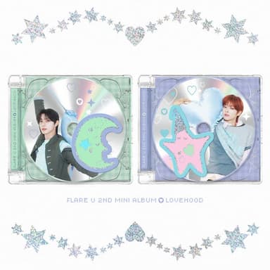 [2CD Set] FLARE U - 2nd Mini Album [LOVEHOOD] (JEWEL CASE Ver.)