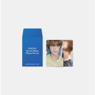 Yesung (YESUNG) - [2026 YESUNG 10TH ANNIVERSARY TOUR [ABOUT THE THINGS WE CALLED ORDINARY] MD] Random Trading Card (Where We Are Ver.)