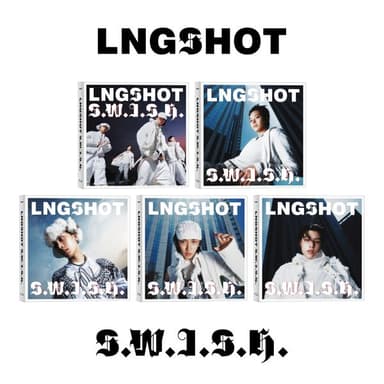[Ketafo Special Gift] LNGSHOT EP [S.W.I.S.H.] (Standard Ver.) (1 of 5 types randomly)