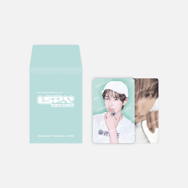NCT WISH - [4th Mini Album [I SPY] POP UP [WISH LAND] MD] Random Trading Card (Confused Boy Ver.)