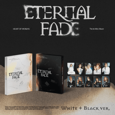 [Ketapo Special Gift] [2CD Set] Heart of Woman - 1st Mini Album [Eternal Fade]