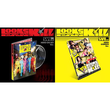 [Video Call Autograph Event] (REI) IVE - EP Album [Looks Can Kill] (HERO COMICS Ver. / HERO ON SET Ver. Random)