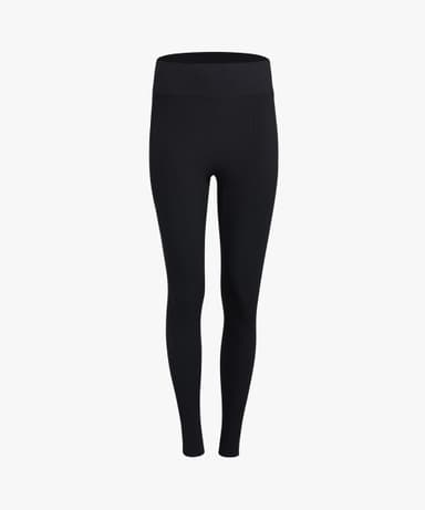 Women's Ribbed Tactel Leggings SPIPCNFL358WBLK