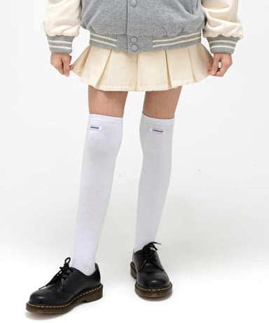 Rise Pleated Skirt Beige