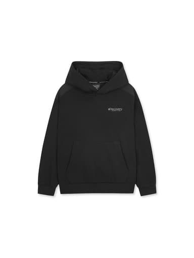 Kids Hybrid Hoodie (BLACK)