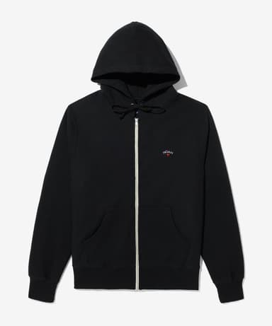(U) Classic Lightweight Zip-Up Hoodie Black