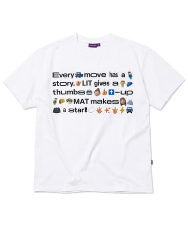 Litwamet Emoji T-shirt - White