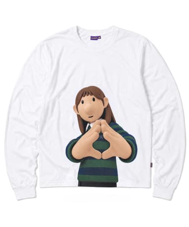 Litwamet Long Sleeve T-shirt with Good Grip - White