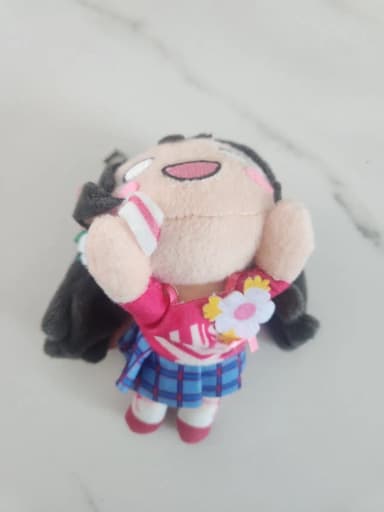 Love Live Yazawa Nico Nesoberry Mini Soberry Keyring Checked Skirt