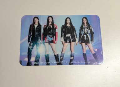 CGV aespa Photocard
