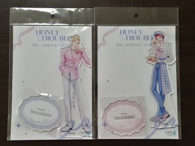 Sealed Honey Trouble Japan Pop-Up LD Acrylic Stand Set