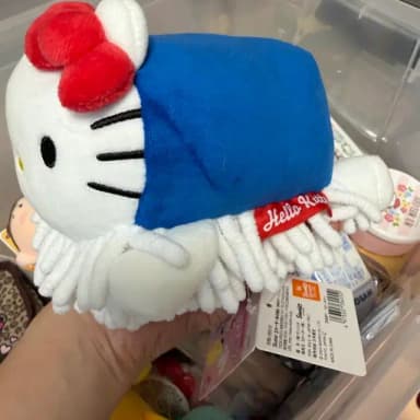 헬로키티 먼지털이 인형