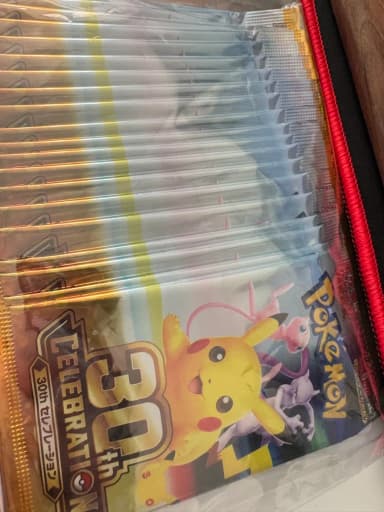 Pokemon Card 30th Anniversary Pack (First Edition)