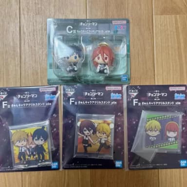 Chainsaw Man Resale Kuji 2nd Part C Grade Choconoko + F Grade 3 Types Transfer!