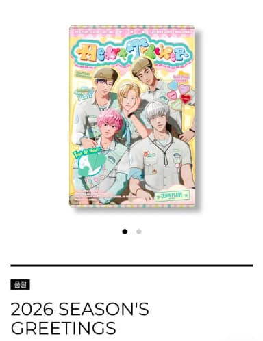 Plave 2026 Signature Sealed + Unreleased Photocard Included