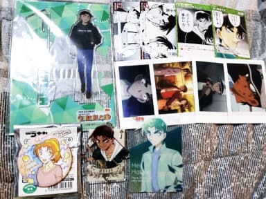 Detective Conan Hattori Heiji Haibara Toyama Kazuha Seiga Young Conan Land Acrylic Stand Can Badge Pasha Card Keyring Goods