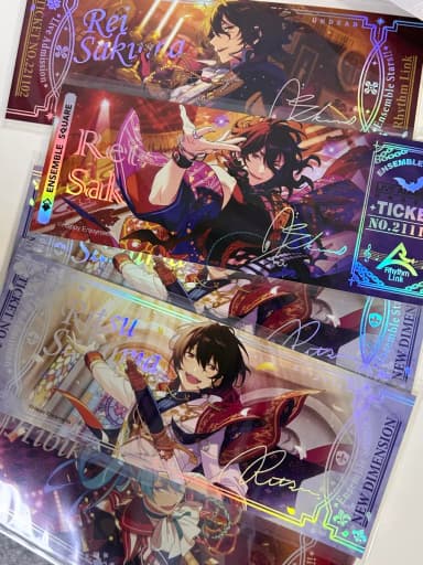 Anstaa Zhongsta Ticket and Booklet Lay Ritz