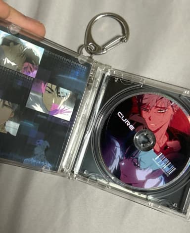 Lowest Price) Cure NFC CD Keyring Ivan Til 6 Round Album Acete Alien Stage