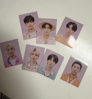 BTS 2022 Season's Greetings Proof Photo
