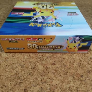 Pokemon Card Game 30th Celebration Japanese Version No Shrink Sealed