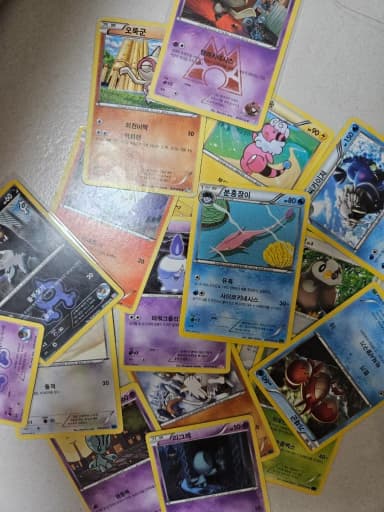 Pokemon Card Bulk Normal Cards 6000+ Pieces (Yellow Border Gray Mix)