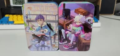 Pokemon Card Mid Edition Tin Case Sleeve (No Card) Hob Bit