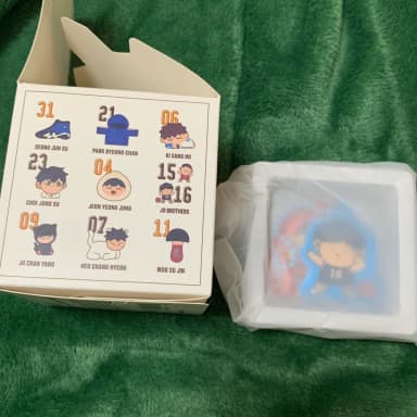 Garbage Time Popup Store Scene Stealer Keychain Jo Jaeseok, Jo Hyeongseok