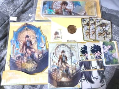 Shadow Agent Qingxiaoxi Zhengshi Birthday Acrylic Stand Ticket Postcard Stamp Card Goods
