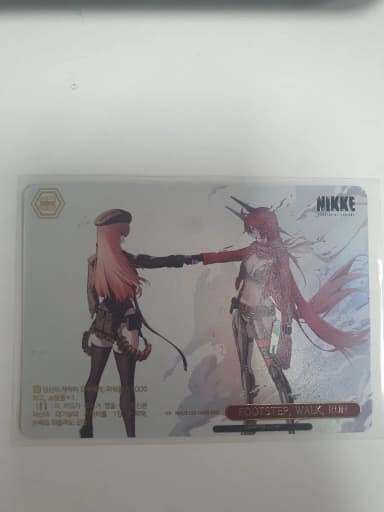 Vice Schwarz Nike RRR Footstep Walk Run Card