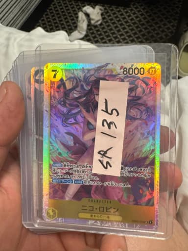 ONEPIECE First Edition SR Card 2,000 Won Each
