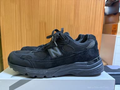 New Balance 992 All Black 290 Size for Sale