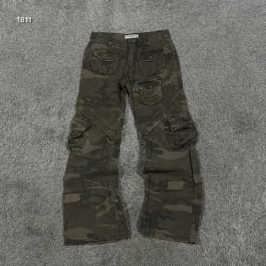 Y2K 여성 멀티포켓 카고팬츠 m (27~28)